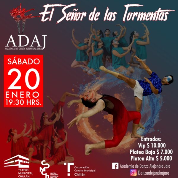 Gala de danza “El señor de los tormentos” de la la Academia de Danza Alejandra Jara