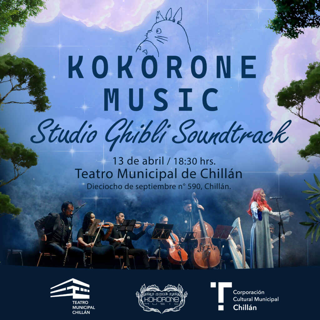 Studio Ghibli Soundtrack llega al Teatro Municipal de Chillán: ¡Vive la Magia en Vivo!