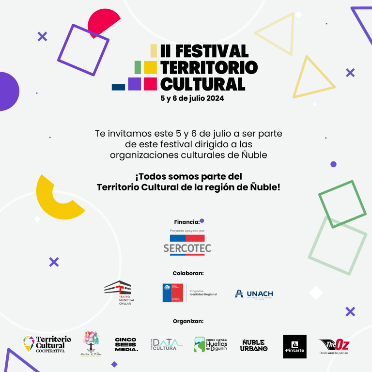 II Festival Territorio Cultural buscará unir a todo el ecosistema de la cultura regional