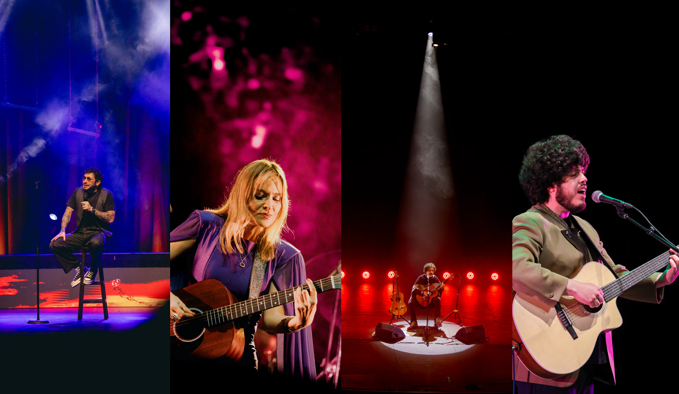 Vista de butacas y palcos